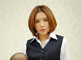 Emi Orihara Asian with naughty cans has cunt with cum after fuck