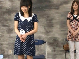 Reika Yoshizawa has juicy boobies revealed next to other cupcake