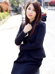 Hikaru Matsu loves posing outdoors