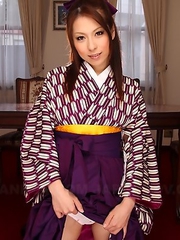 Nasty kimono lady Himeki Kaede