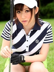 Michiru Tsukino is a hot golf babe