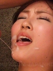 Kaede Oshiro aroused with many toys gets cum