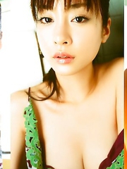 Nana Ogawa Asian has perfect curves spoiled by colorful lingerie
