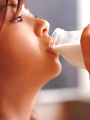 Aki Hoshino is so hot in short skirt and see through outfit