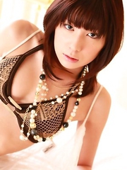 Miu Nakamura with sexy curves in lingerie is one hot babe