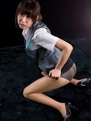 Kinky cutie Karina Oshima loves passionate fingering and slow teasing